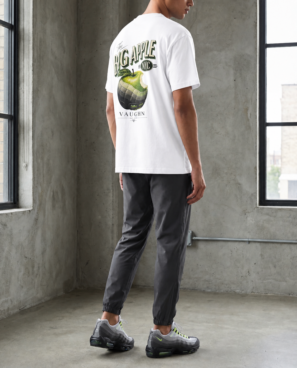 Big Apple T shirt white