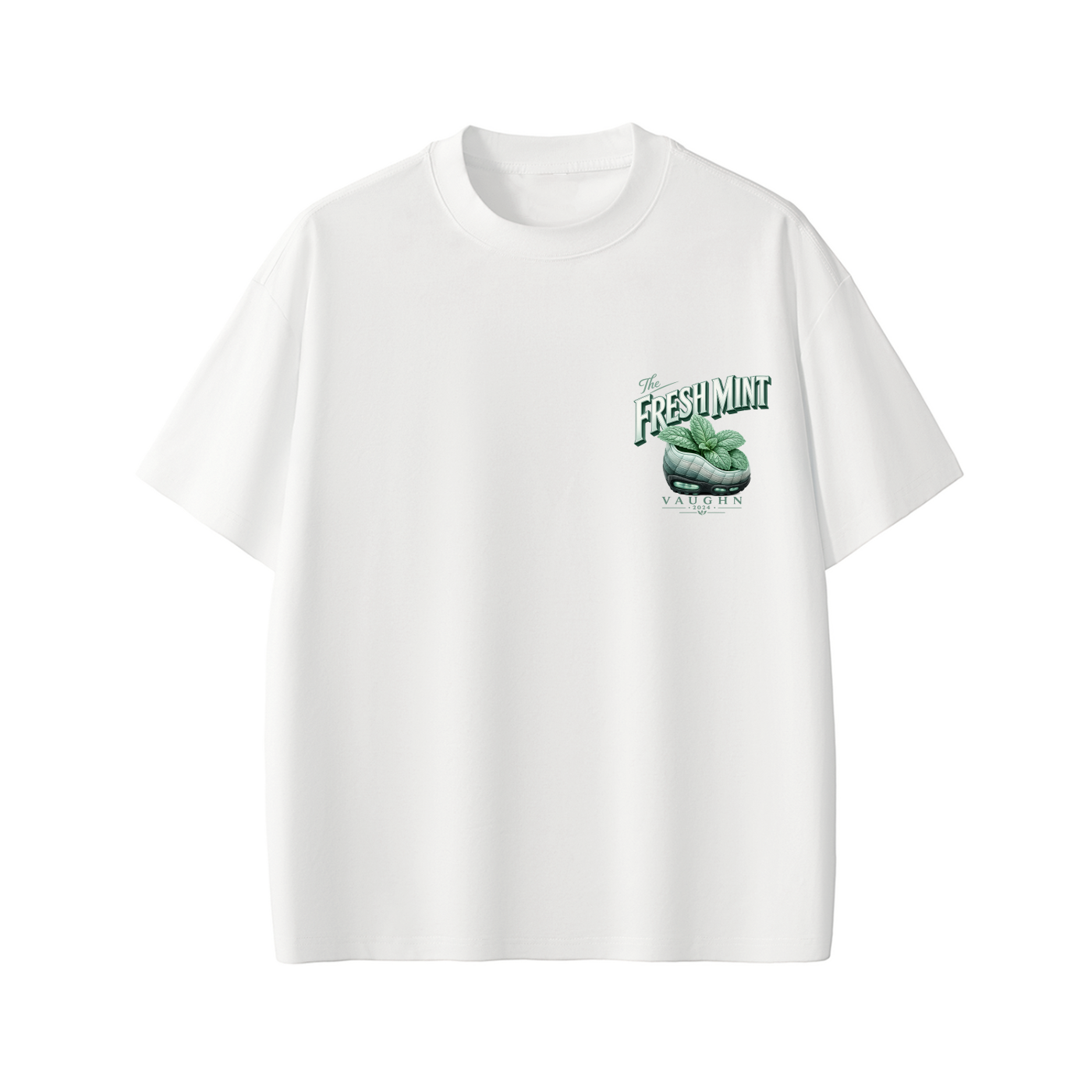 Fresh Mint T white