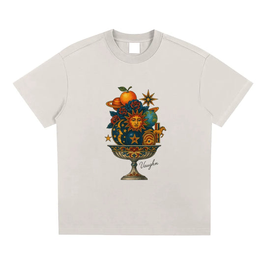 Solar systems  T-shirt  Apricot