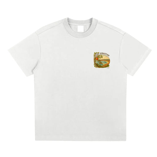 San Sebastian T-shirt Green white
