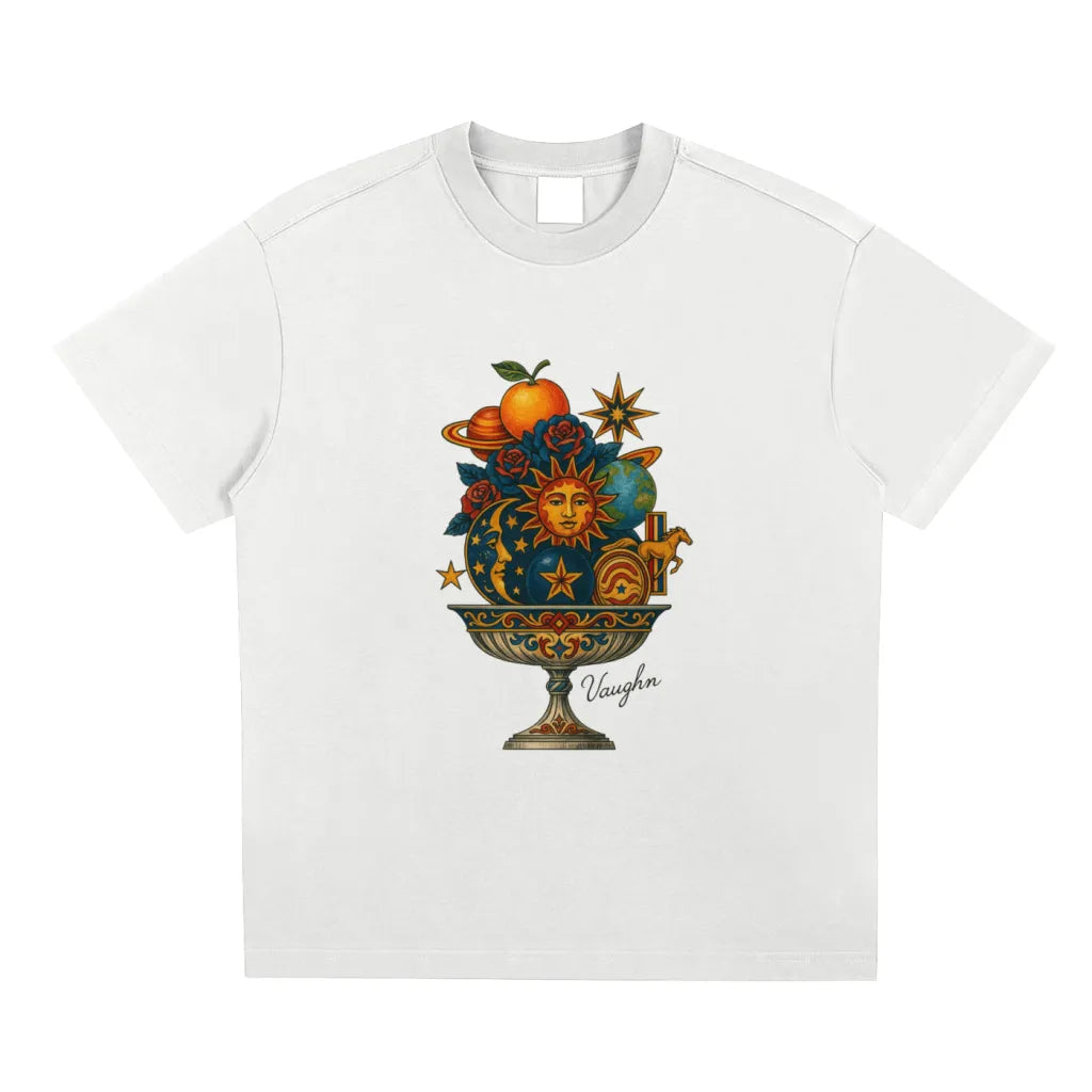 Solar systems  T-shirt  white