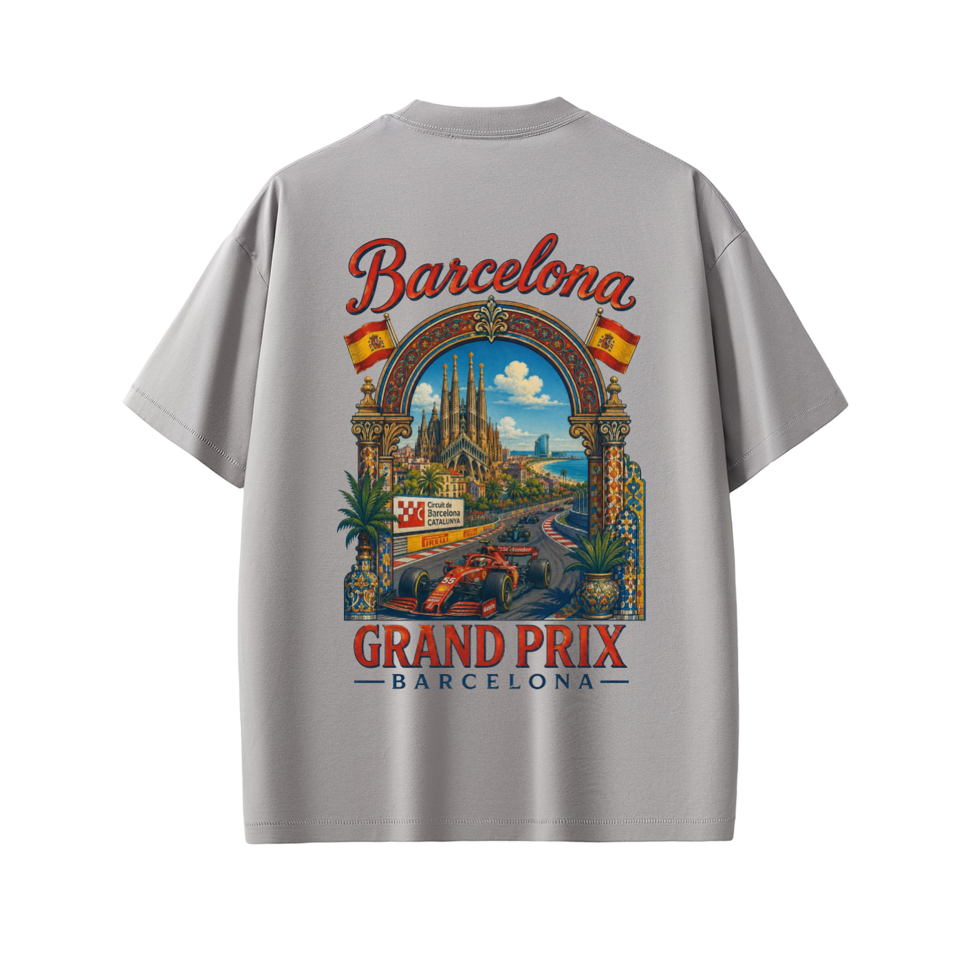 Barcelona Grand Prix Grey