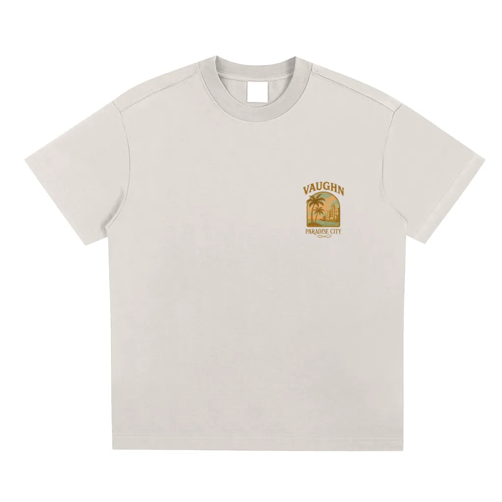 Paradise City  T-shirt Apricot
