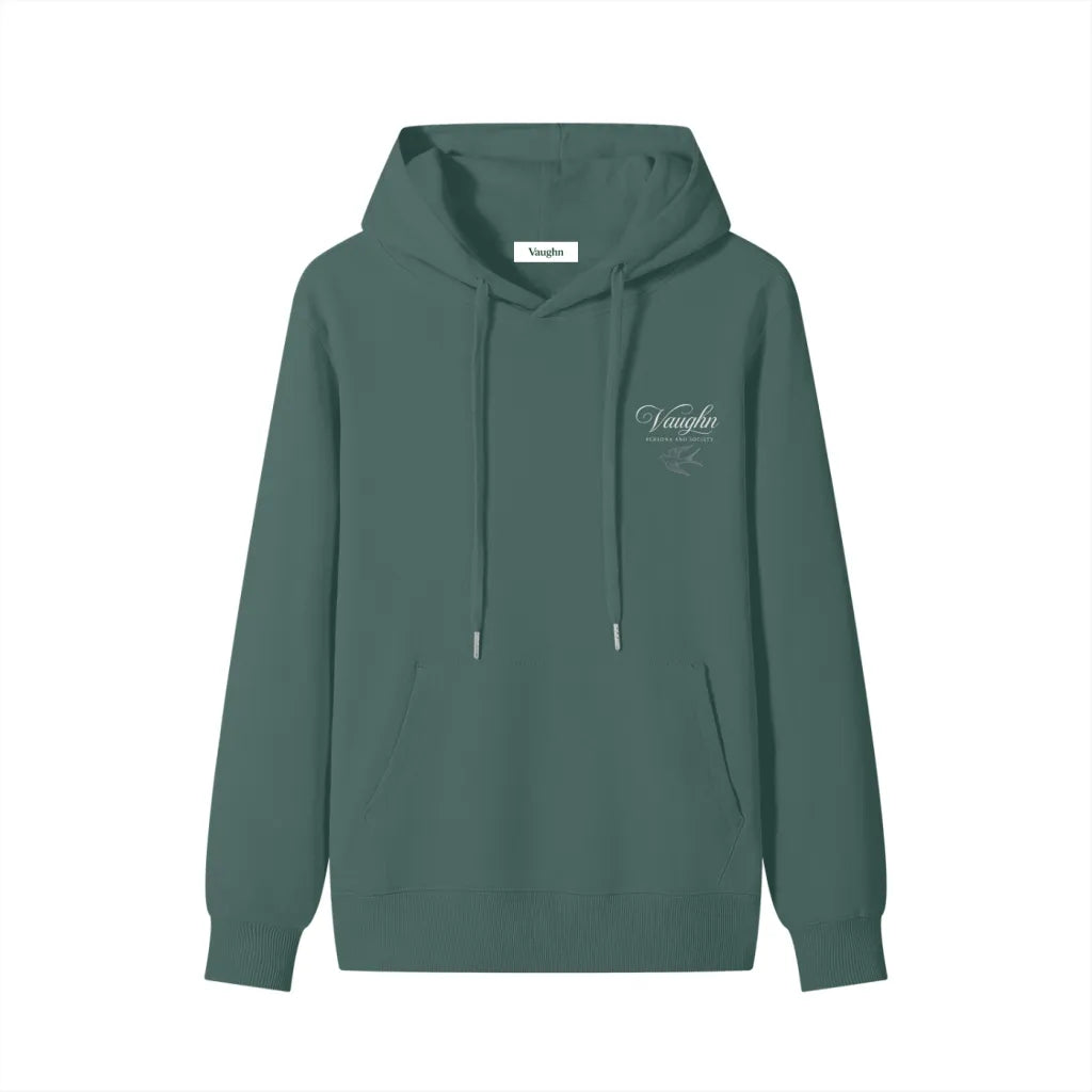 Swallow logo  hoodie Green