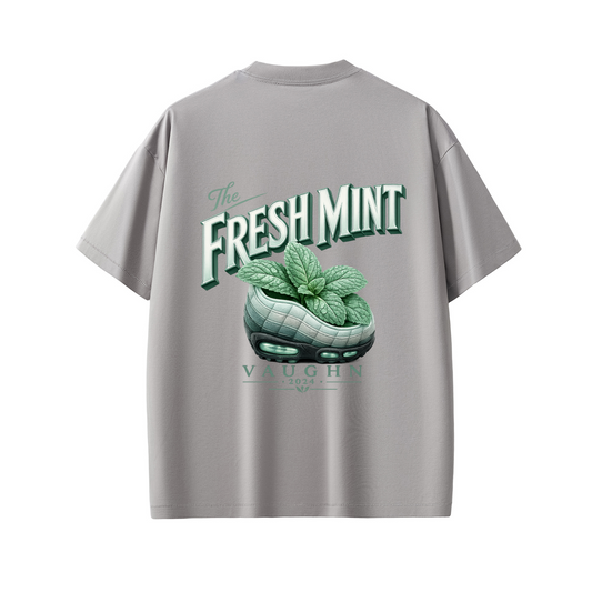 Fresh Mint T grey