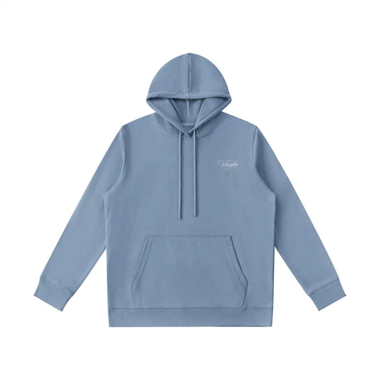 Essential Logo Hoodie Steel Blue