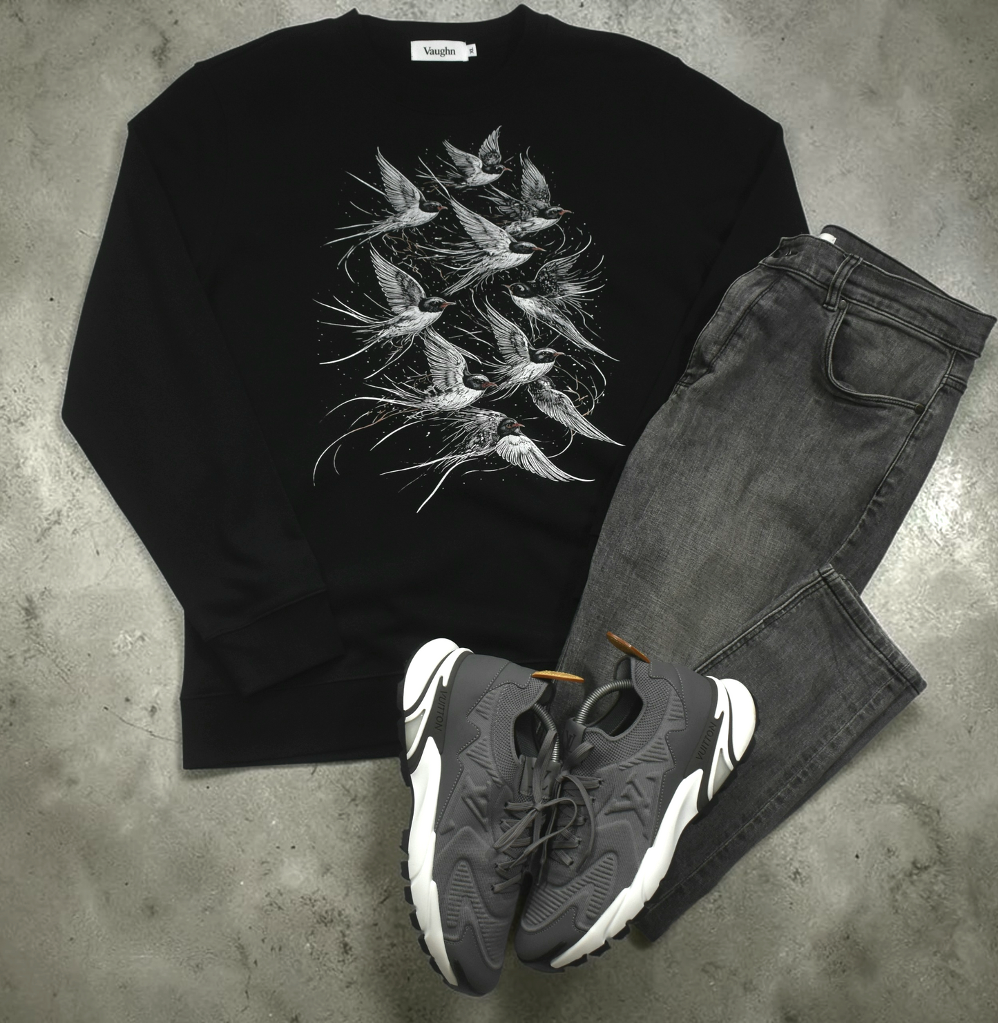 Flight sweatshirt black