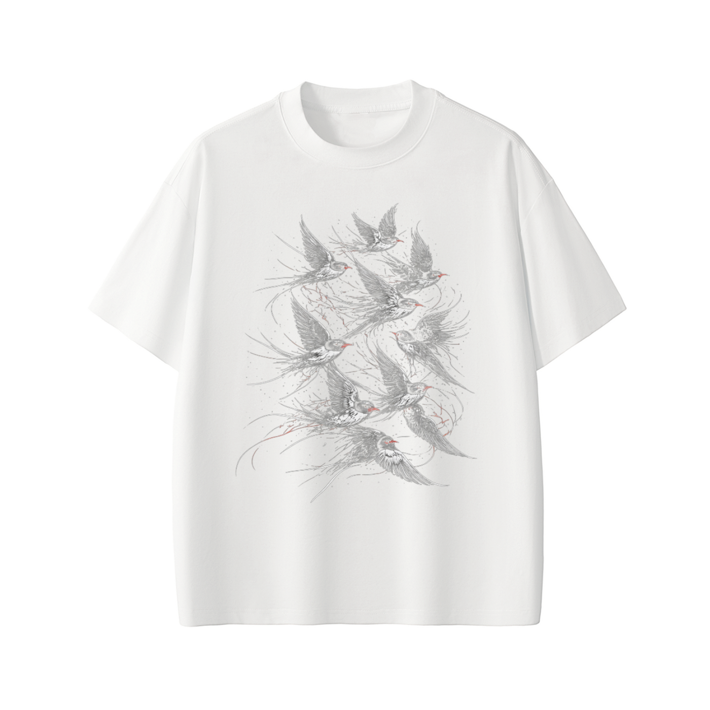 Flight  T-shirt white