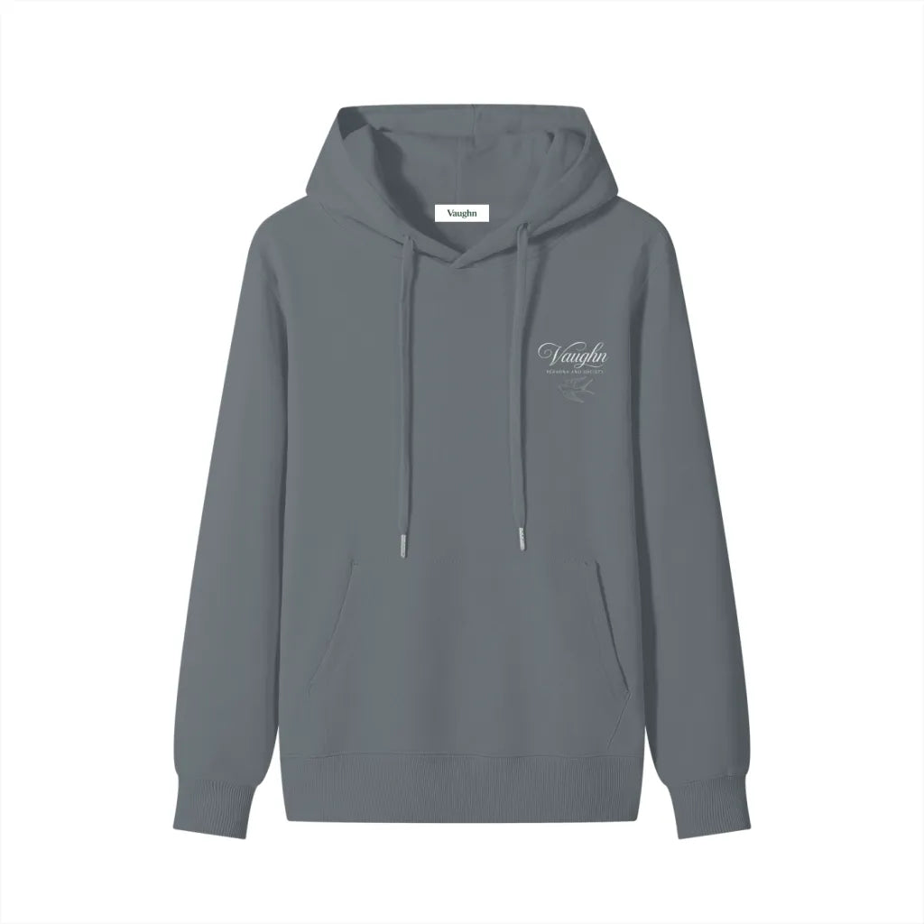 Swallow logo  hoodie Grey