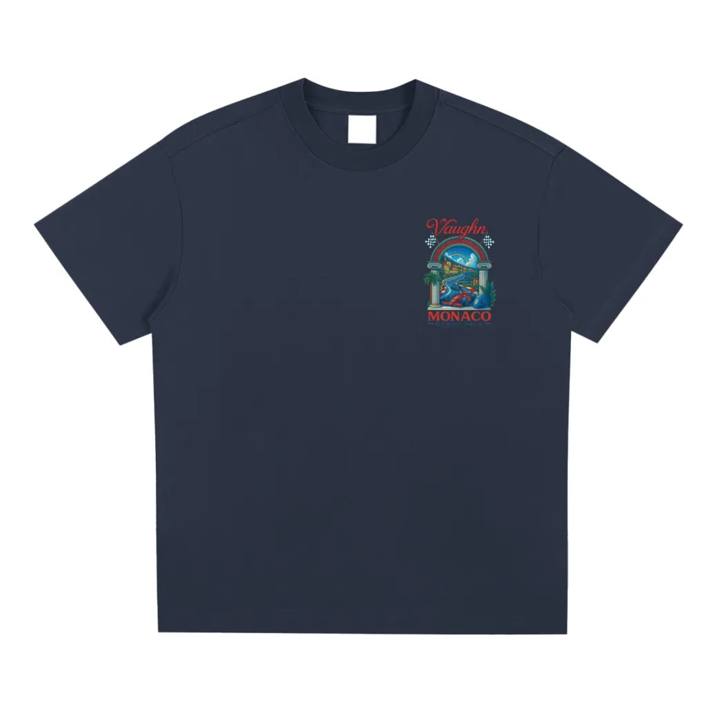 Monaco Grand Prix  T-shirt Navy