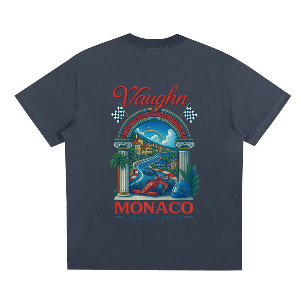 Monaco Grand Prix  T-shirt Navy