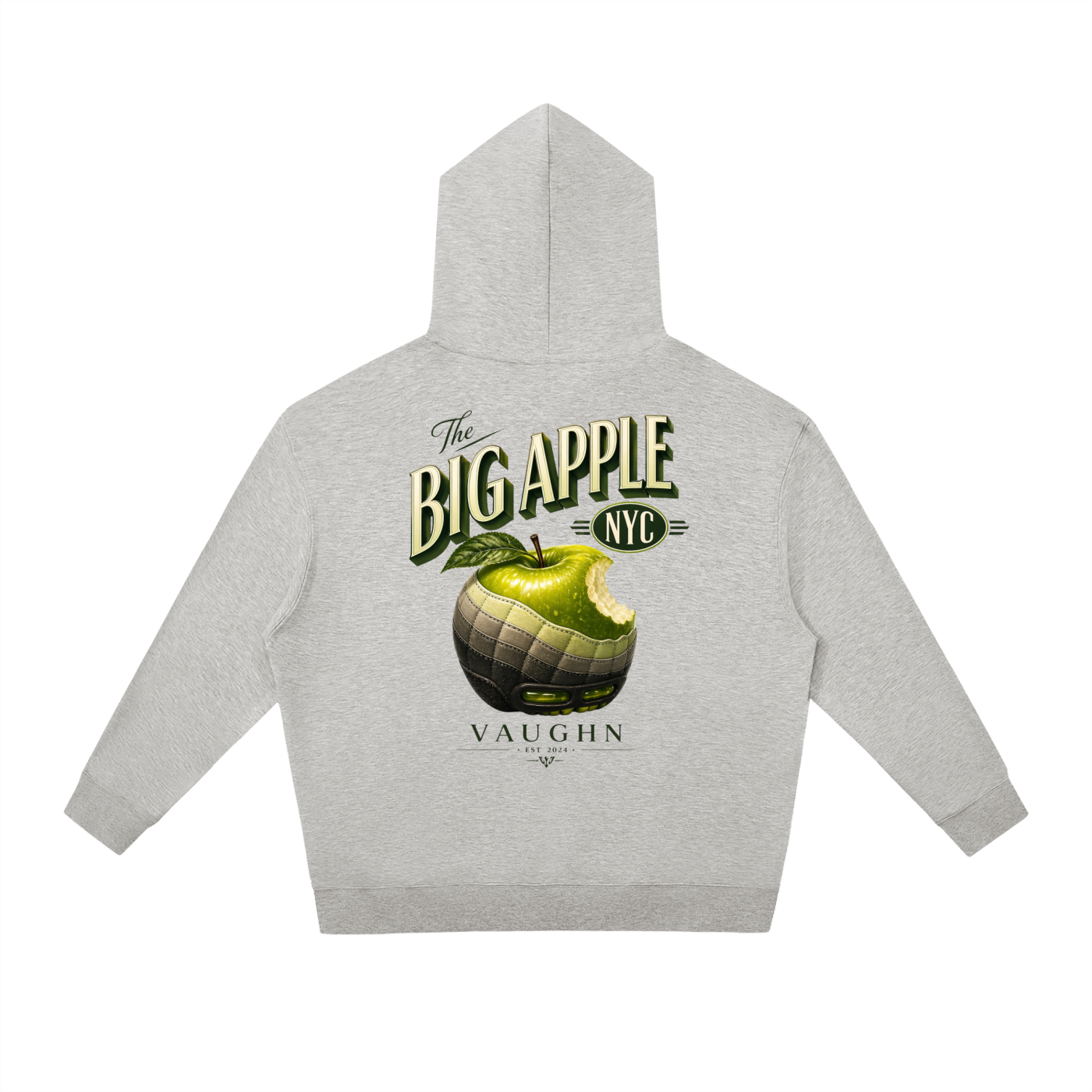 Big Apple hoodie Grey