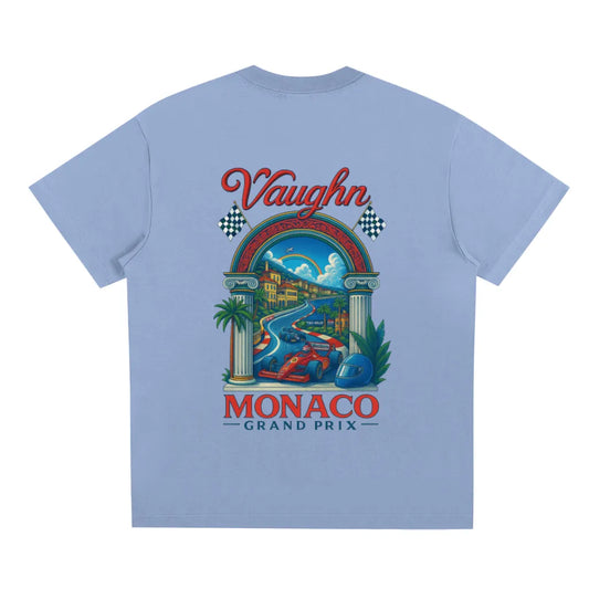 Monaco Grand Prix  T-shirt Ice Blue