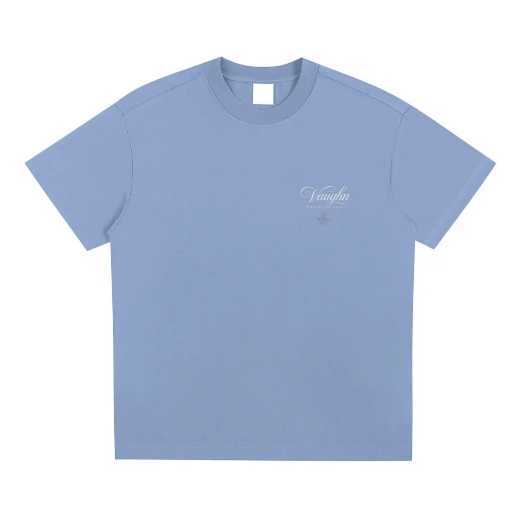 Swallow logo T-shirt Ice blue