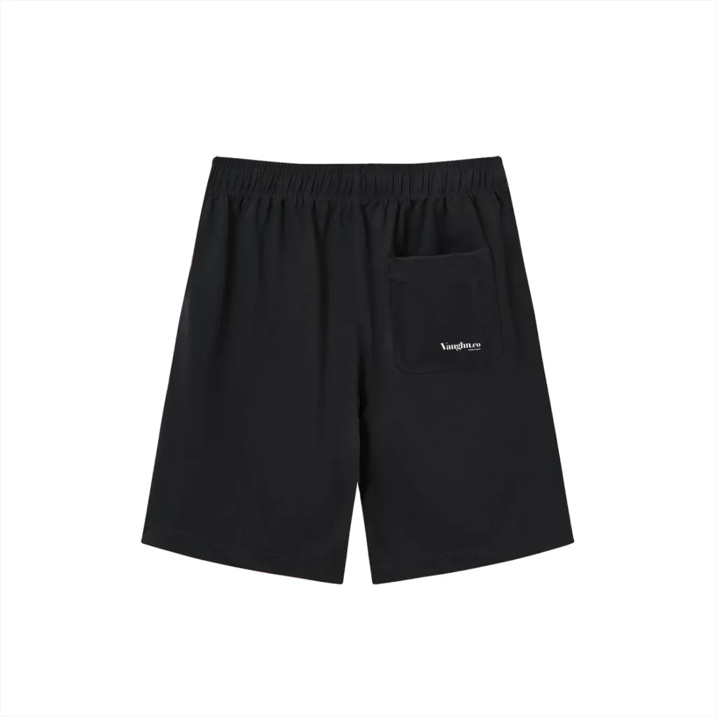 Cotton short Black