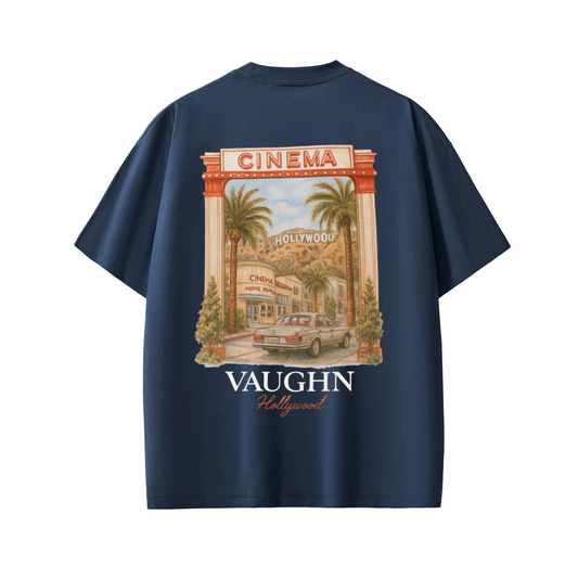 Hollywood T shirt navy blue