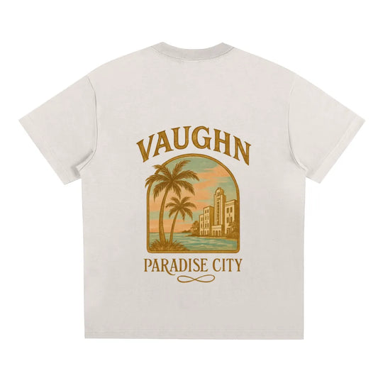 Paradise City  T-shirt Apricot