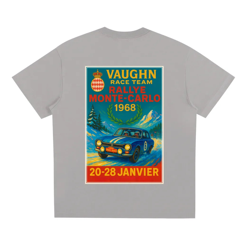 Race team monte carlo  T-shirt Grey