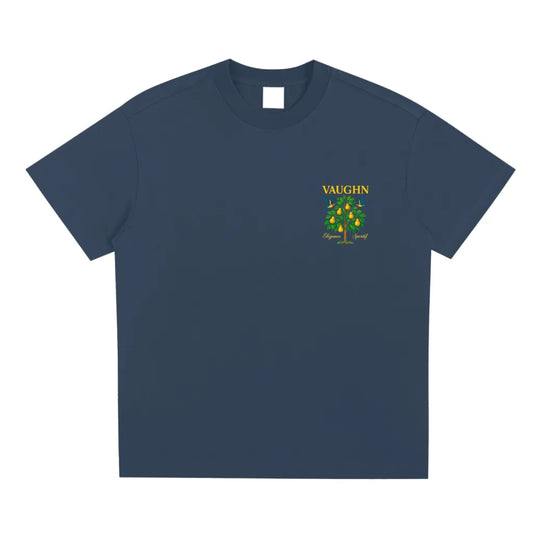 Tree of life T-shirt Navy