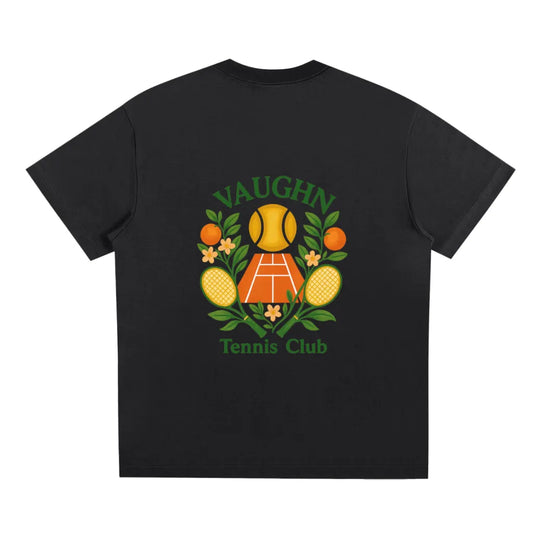 Tennis club  T-shirt Black