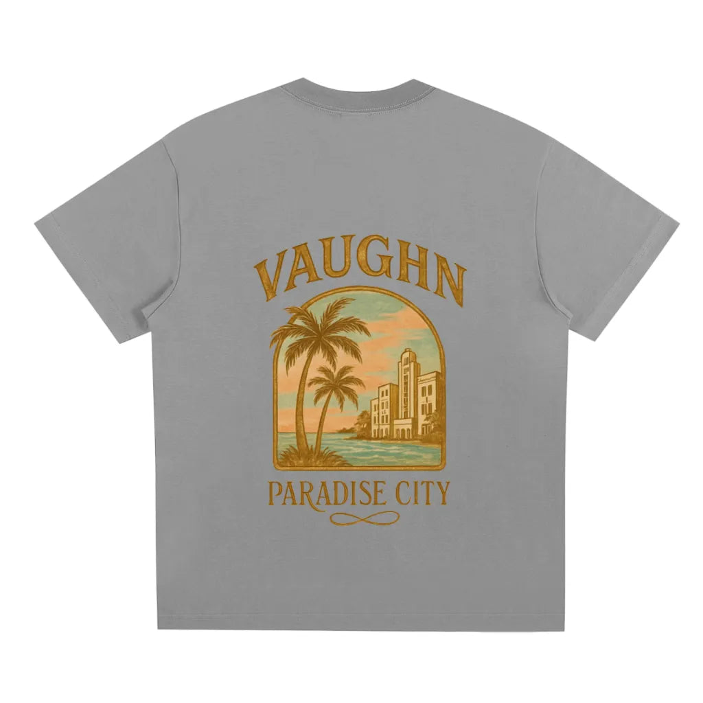 Paradise City  T-shirt Grey