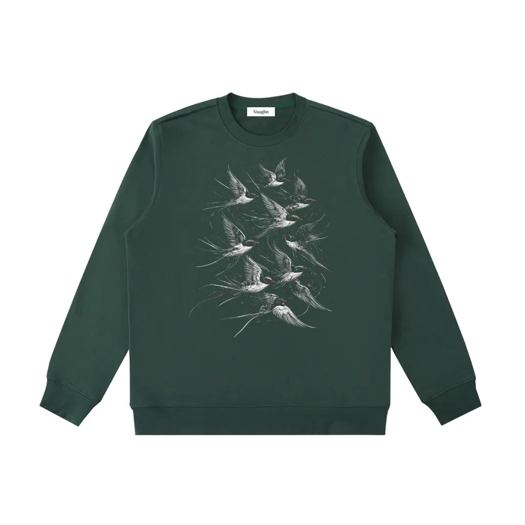 Flight sweatshirt Retro green