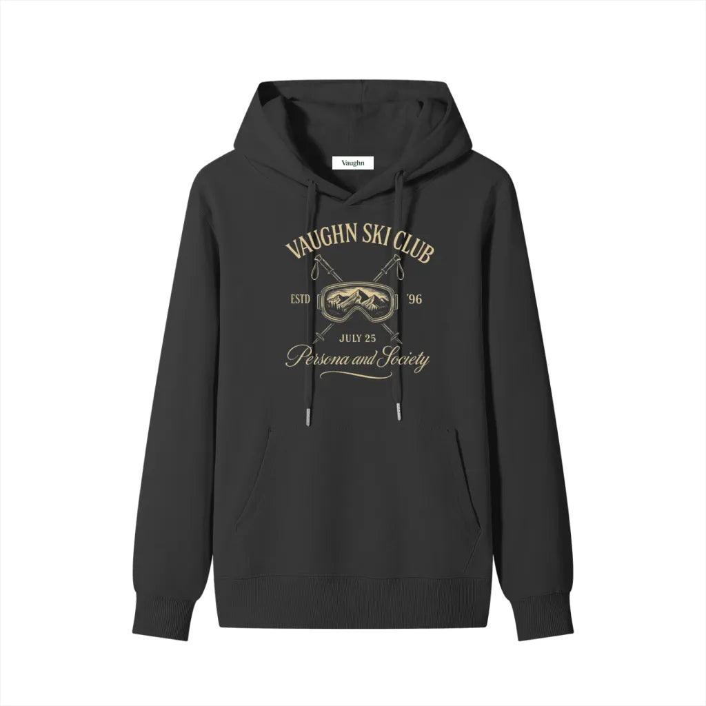 Aspin ski club hoodie black
