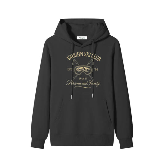 Aspin ski club hoodie black