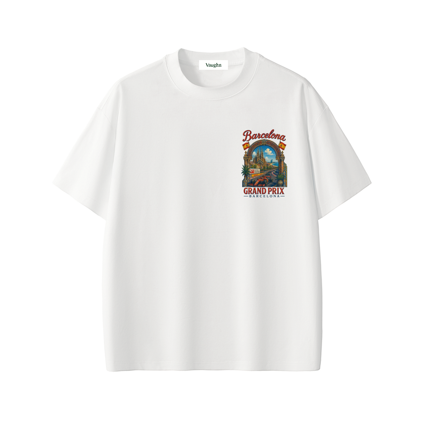 Barcelona Grand Prix white