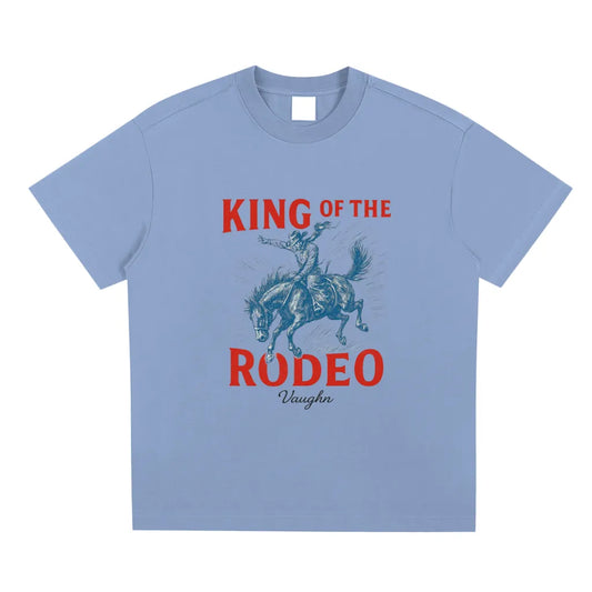 King of the Rhodeo  T-shirt Ice Blue
