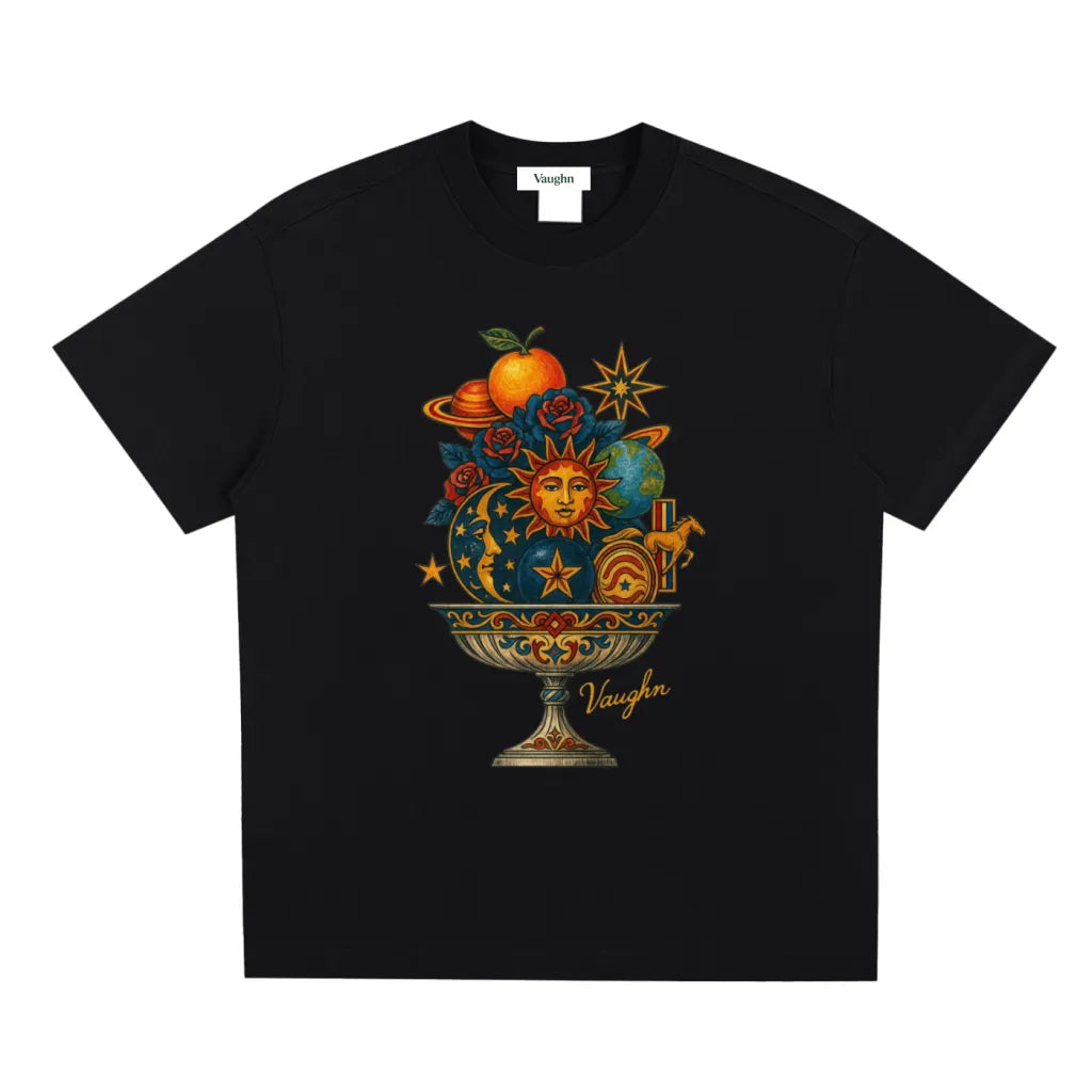 Solar systems  T-shirt Black