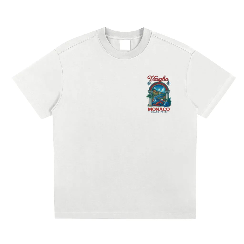 Monaco Grand Prix  T-shirt white