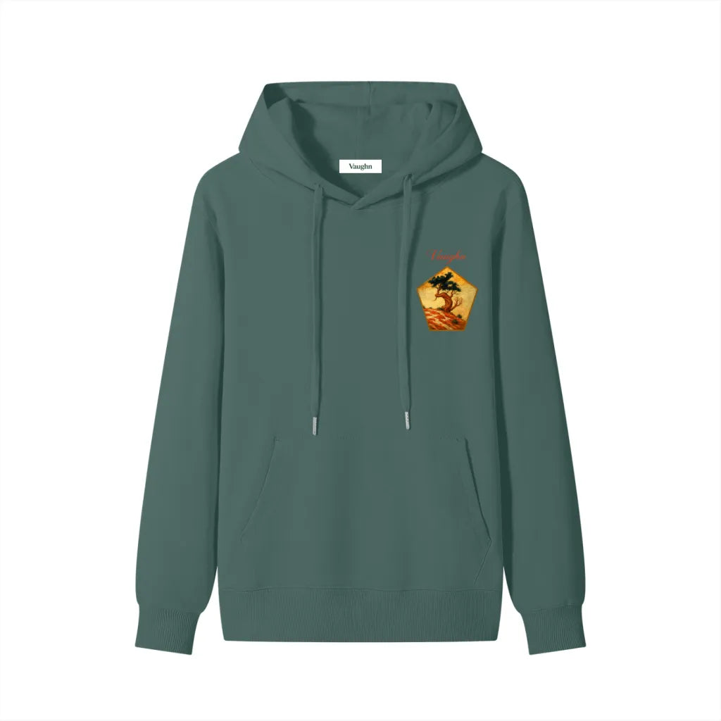 Bonsai hoodie green