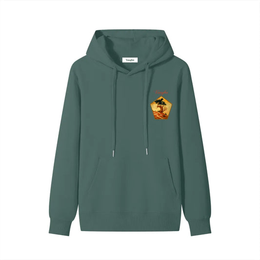 Bonsai hoodie green