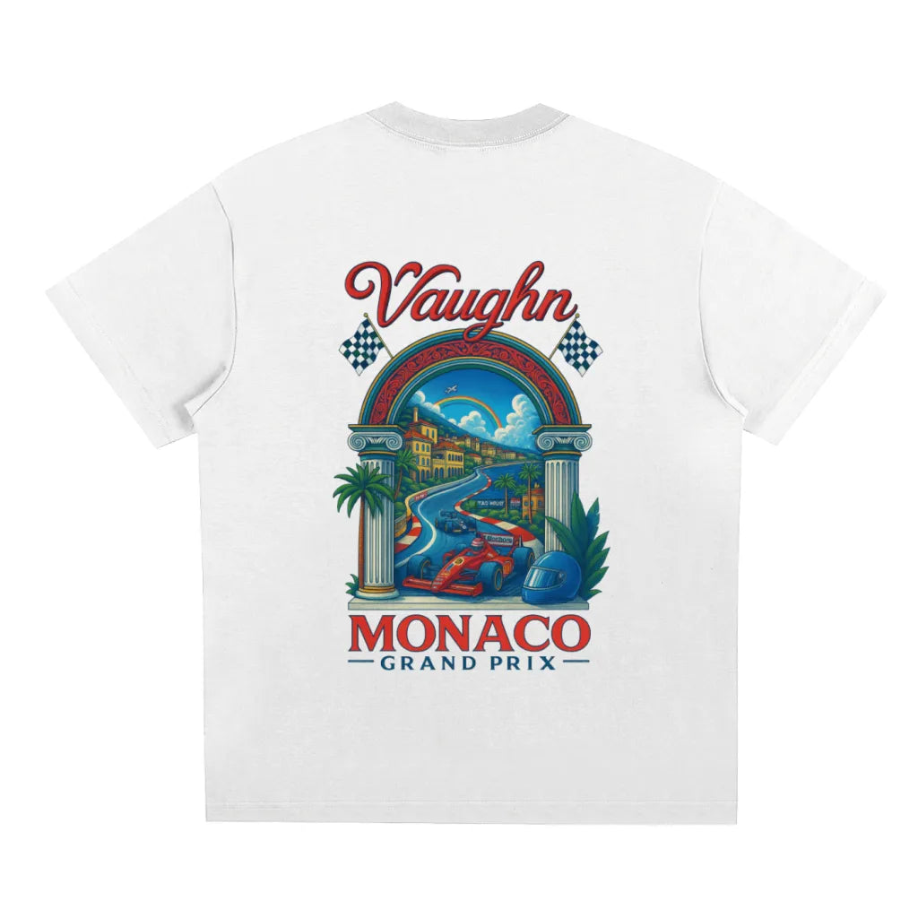 Monaco Grand Prix  T-shirt white