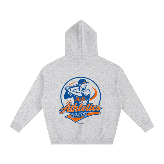 Athletics mets Oversize hoodie Grey