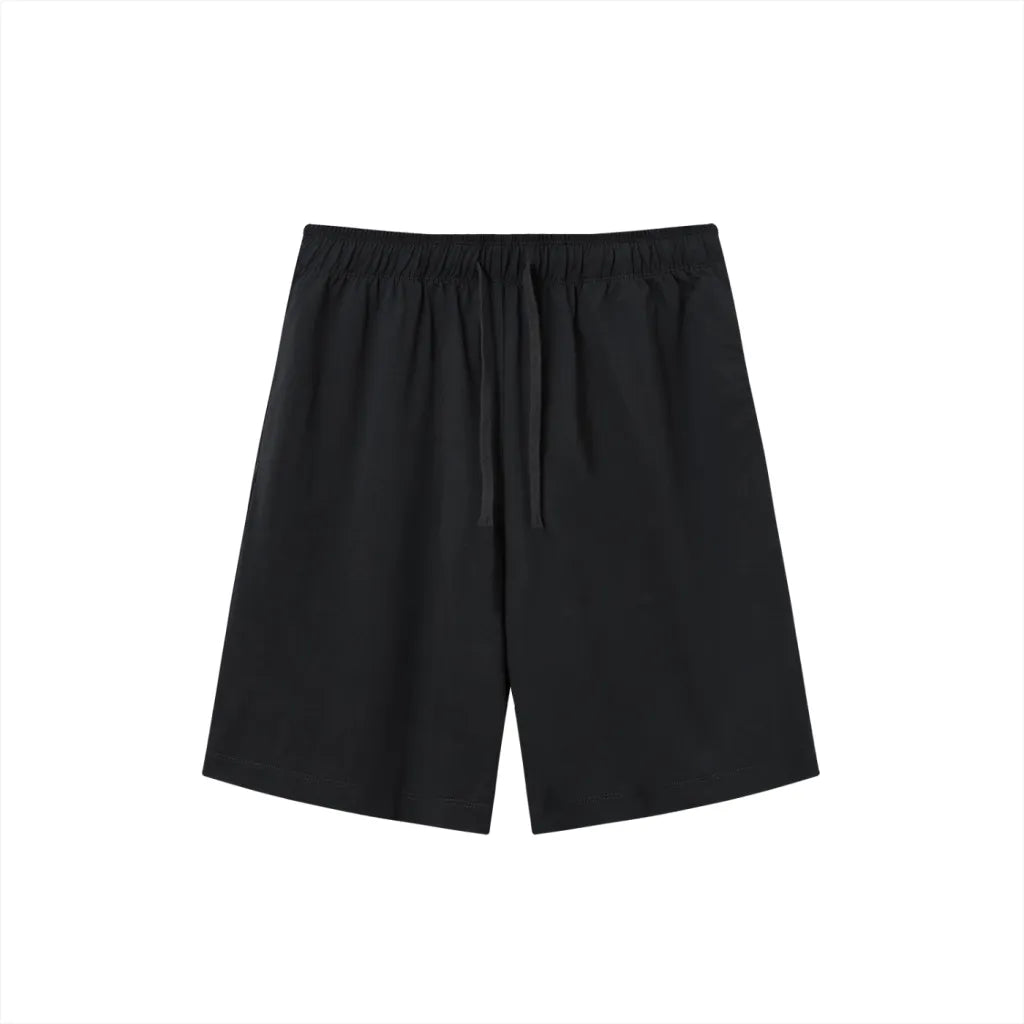 Cotton short Black
