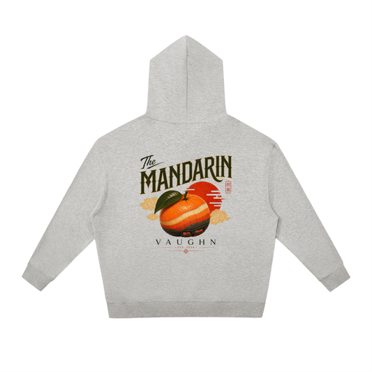 The Manderin  hoodie Grey