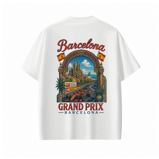 Barcelona Grand Prix white