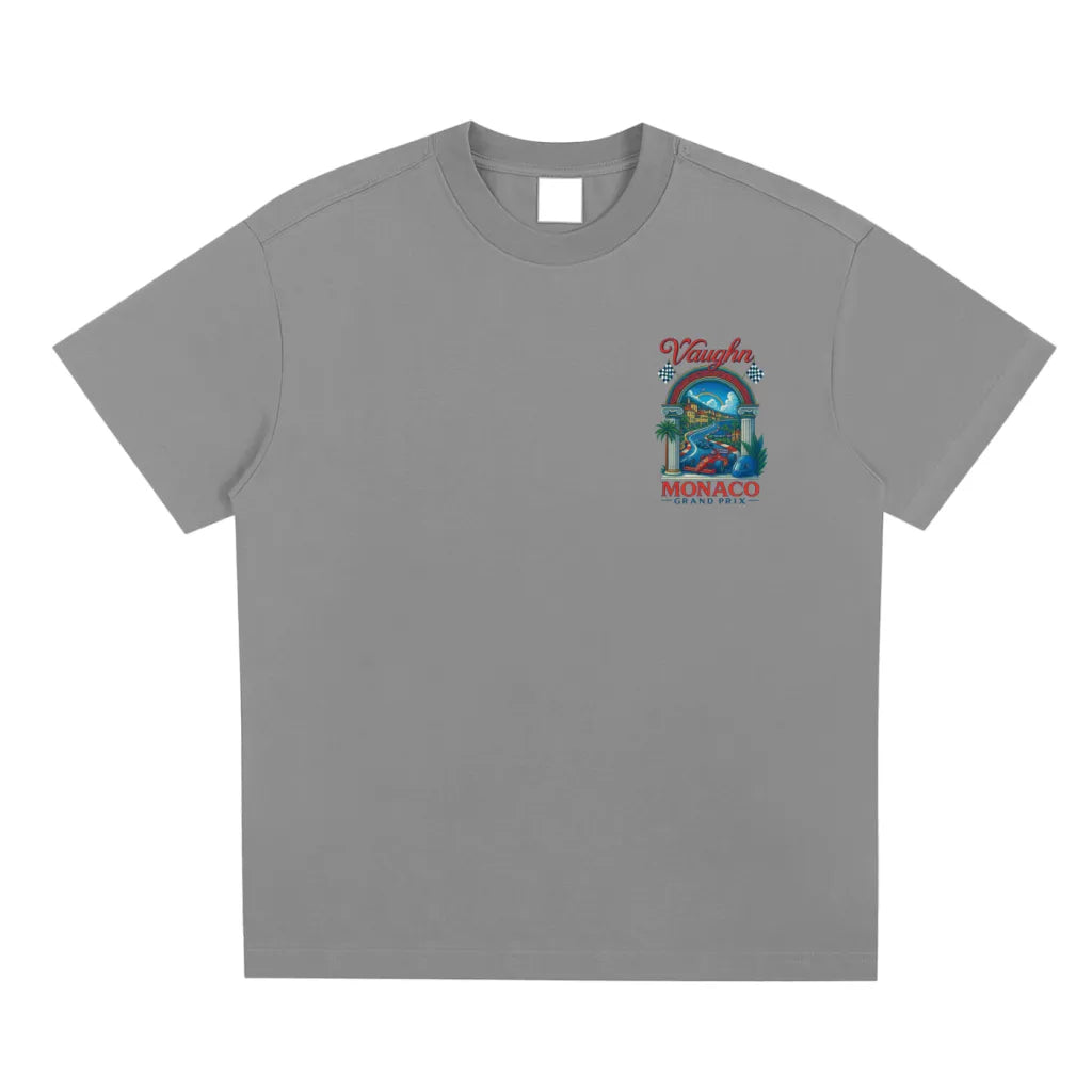 Monaco Grand Prix  T-shirt Grey